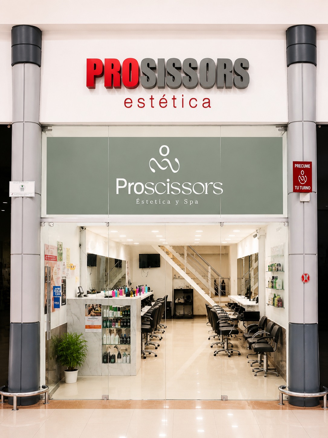 Fachada de Proscissors Estética y Spa